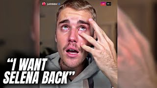 Justin Bieber Goes Live And Breaks Down After Selena Gomez Drama!