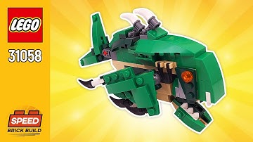 LEGO Creator Fish MOC (31058)[123 pcs] Alternate Build for Mighty Dinosaurs | Building Instructions