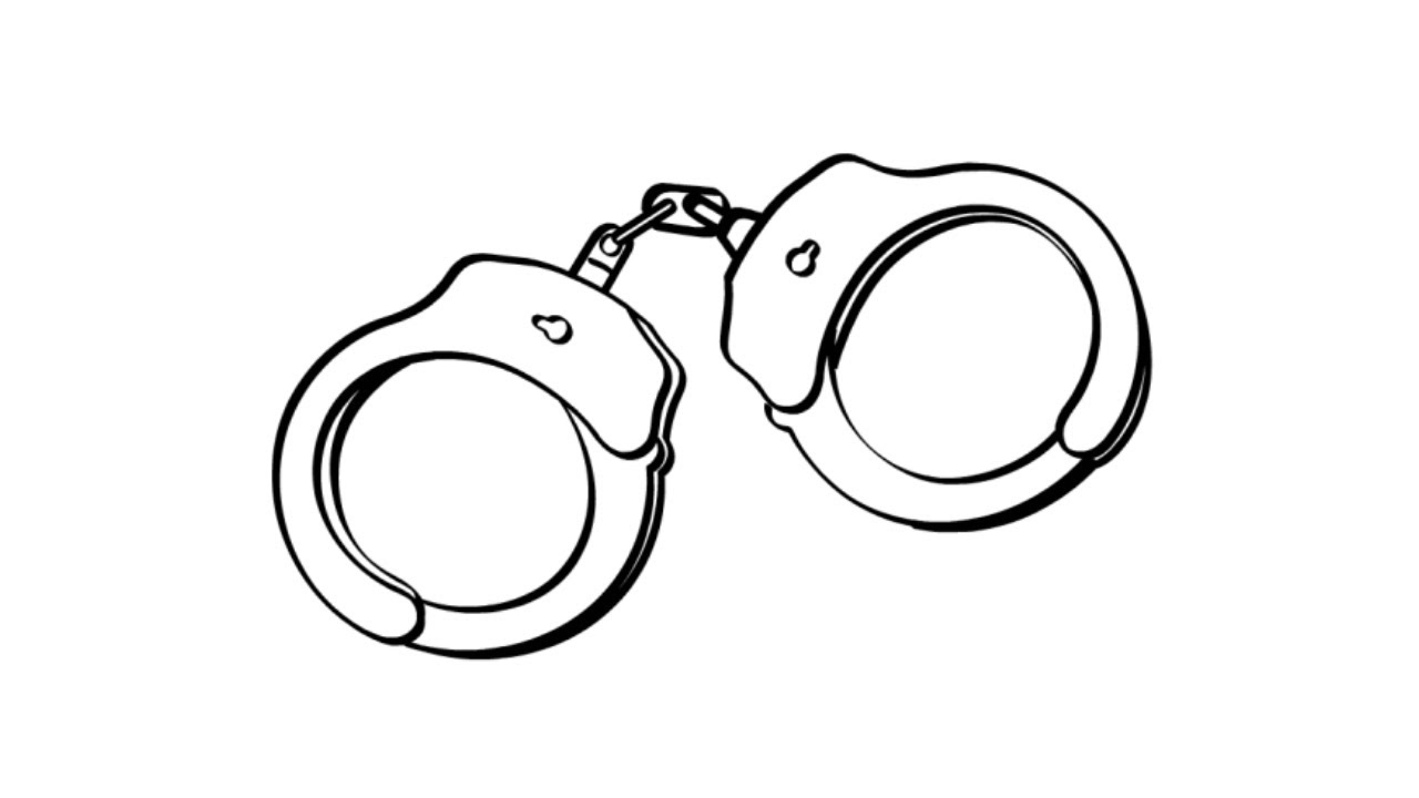 How to Draw Handcuffs - YouTube.