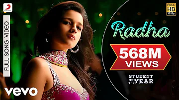 Radha - SOTY|Alia Bhatt|Sidharth Malhotra|Varun Dhawan|Udit Narayan|Shreya Ghoshal