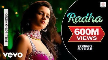 Radha - SOTY |Alia |Sidharth |Varun |Udit Narayan|Shreya Ghosal