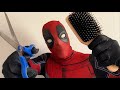 Asmr  most realistic deadpool barbershop