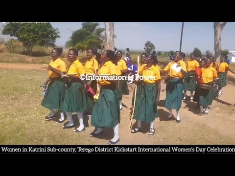 Women in Katrini Sub-county, Terego District Kickstart International Women's Day Celebration 2024