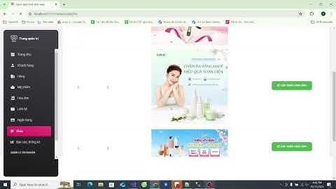 Demo website bán mỹ phẩm bằng ASP.NET MVC