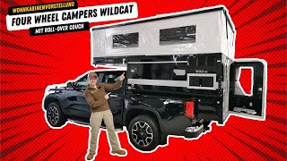 Wohnkabine Four Wheel Campers Wildcat Couch - 2024  - auf VW Amarok Style V6  - 2024 - Pickup Camper