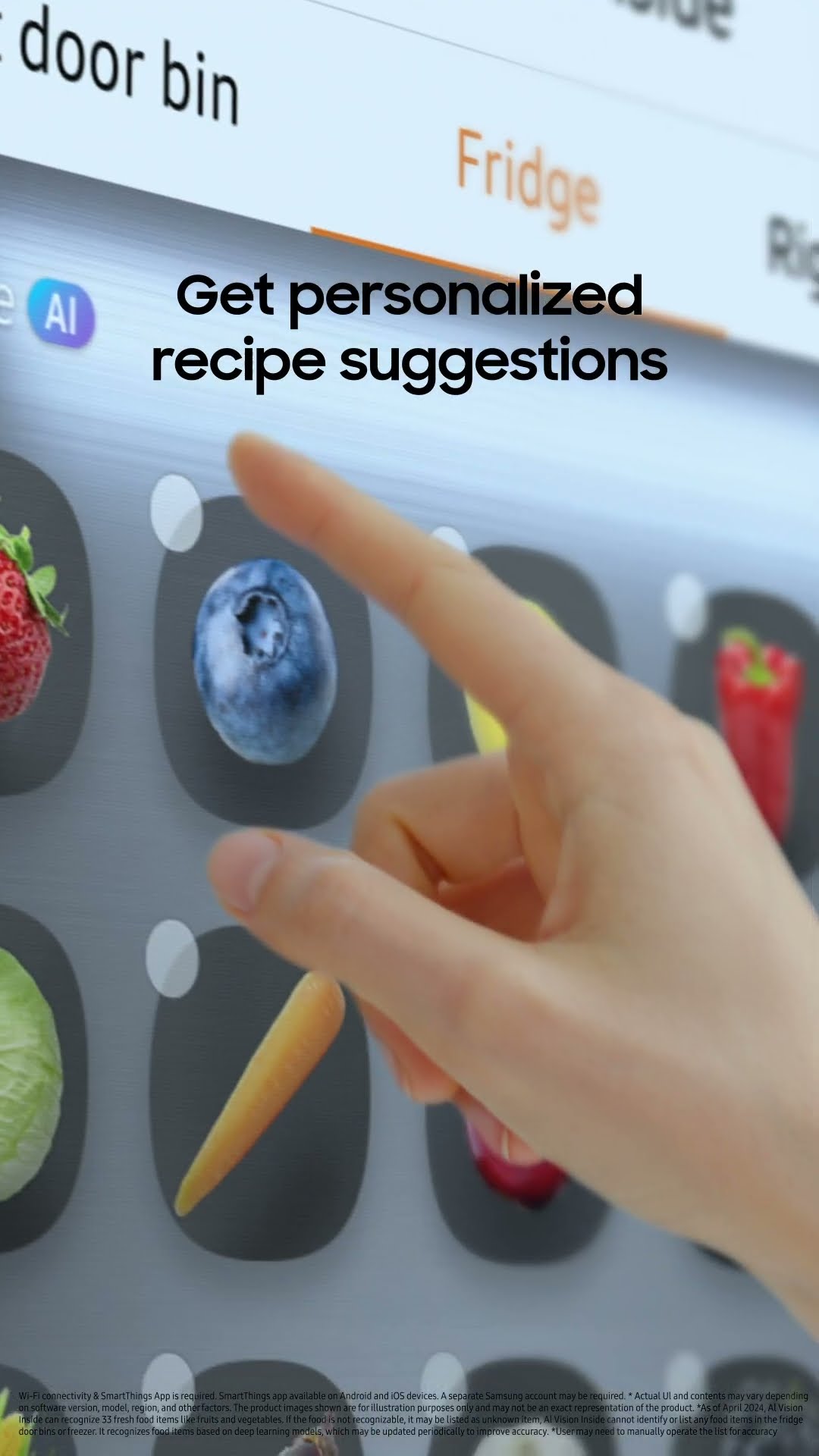 Bring home the Bespoke 4-Door Family Hub French Door Refrigerator | Samsung