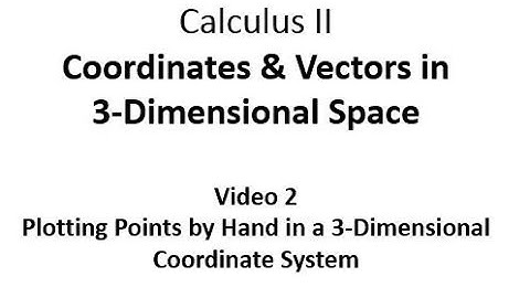 Plotting a Point in 3 Dimensional Space by Hand