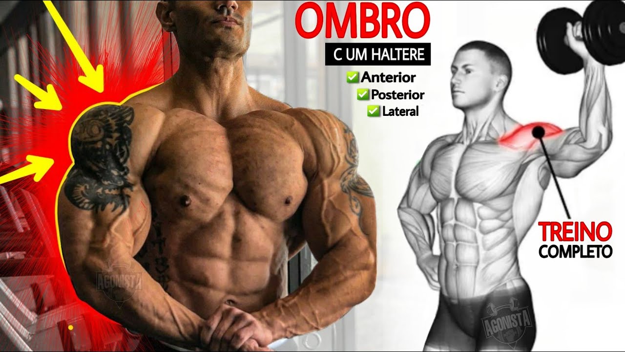 O melhor treino para OMBROS REDONDINHOS e FEMININOS 