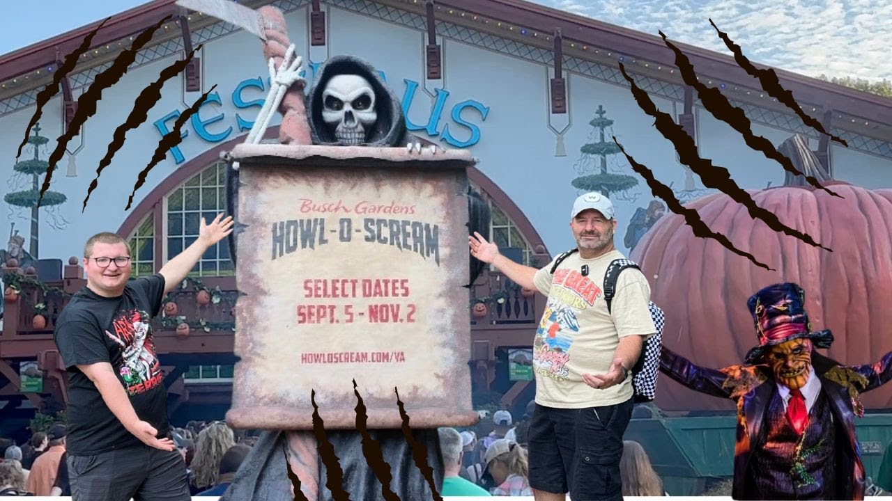 Getting Ready for Busch Gardens Howl-O-Scream 2025 | Houses | Terror-tories | Shows