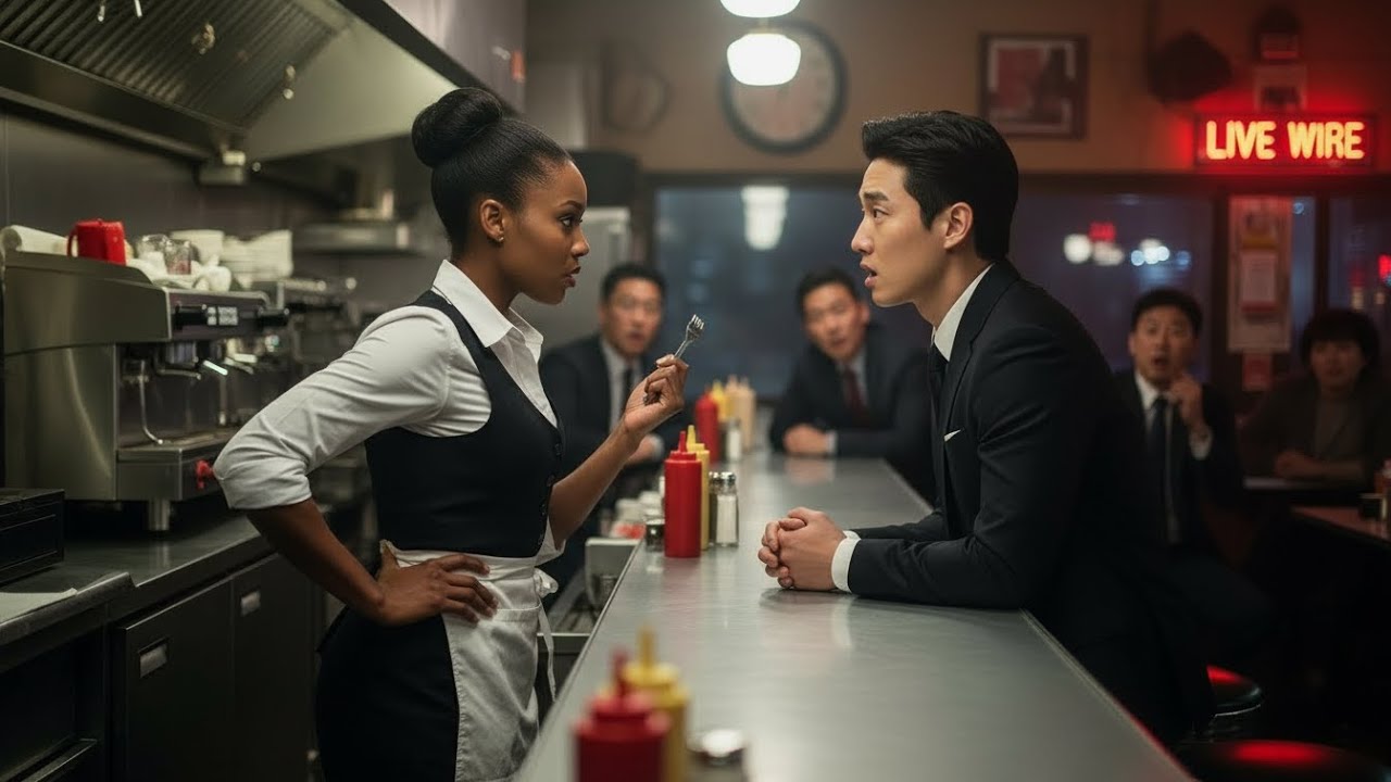 The Waitress Cursed Him in His Own Language — The Korean Mafia Boss Froze, "Who Taught You That?"