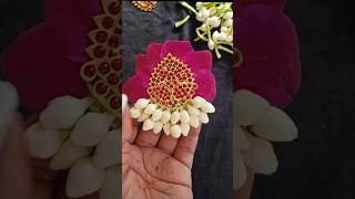 How To Make Bridal Jadai Billai Sched Flower Model