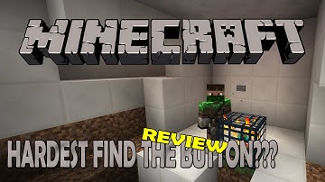 Lets Play Minecraft | Hardest Find The Button (Map Review)