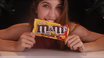 SATISFYING (😛 Sounds) M&M ASMR ~ Sorting & Eating