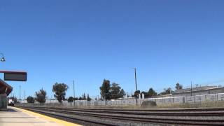 Amtrak 2005 Is Arriving Into Santa Clara Station In Ca