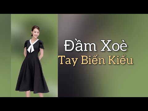 Video Thiết Kế Đầm Xoè Tay Biến Kiểu |Lộc Tailor|Chia Sẻ... - youtube