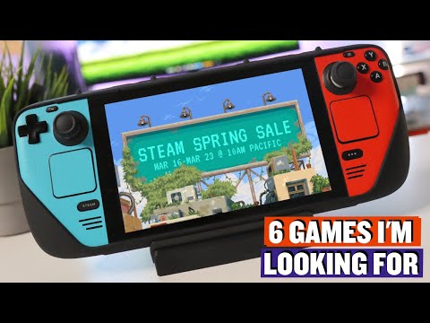 Some Steam Spring Sale Games I Want