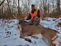 Ohio 2019 GUN HUNT. 350 Legend (Saddle hunting buck kill)