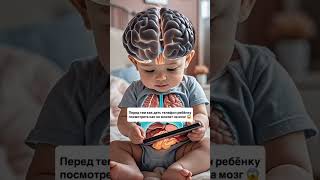 Как телефон влияет на мозг ребёнка #развитиеребенка #дети