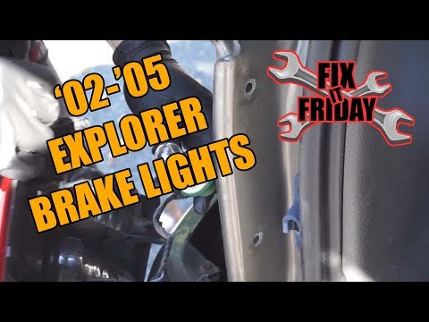 Replace Brake Tail Light 2002-2005 Ford Explorer
