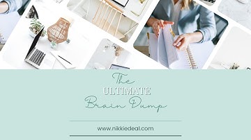 Master the Brain Dump Declutter Your Mind