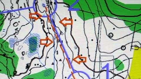 Orienteering:  Precision and Rough Map Reading