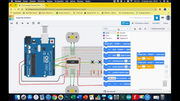 Arduino - DC Motor Bağlantısı (Tinkercad Simülasyonu)