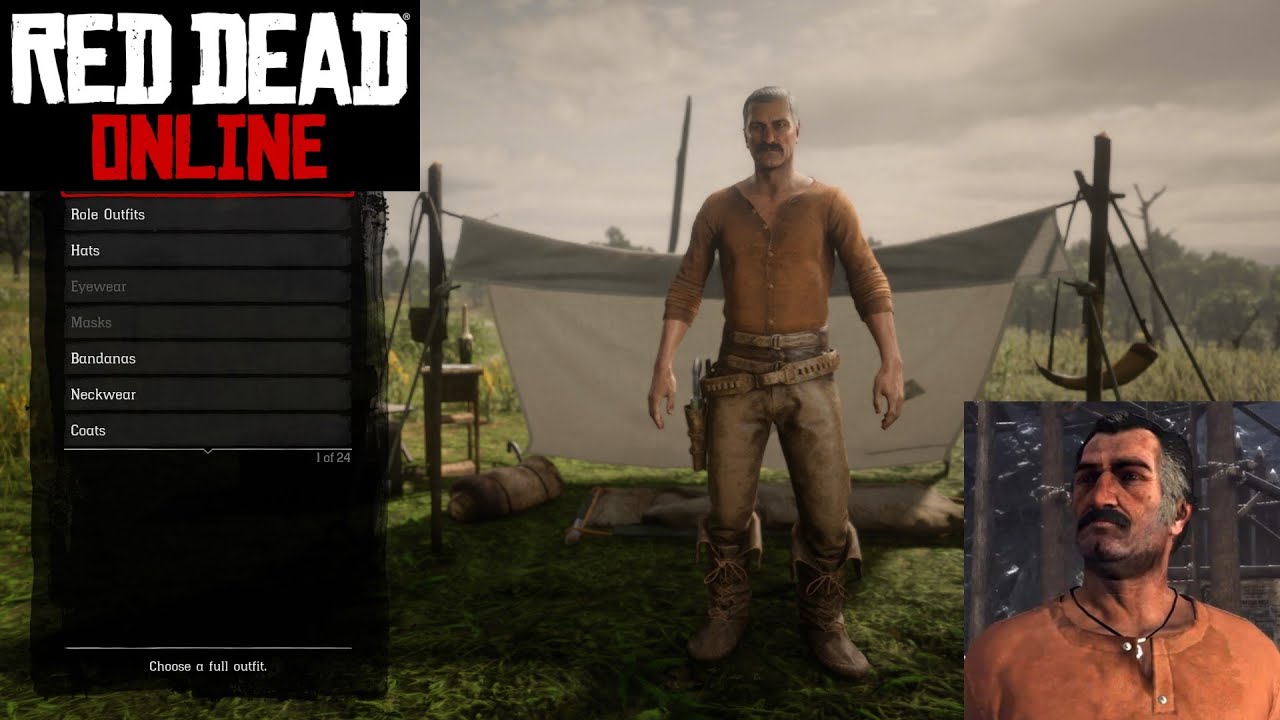 Red Dead Online RDR 1 Dutch Van Der Linde Outfit Tutorial YouTube Red Dead Online RDR 1 Dutch Van Der Linde Outfit Tutorial YouTube