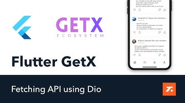 Flutter GetX Tutorial - Fetching API using Dio