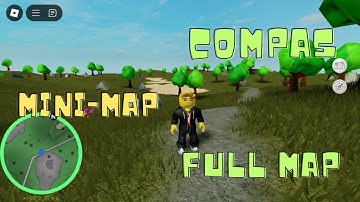 Navigation Tools - Mini-map, Full Map, and Compass