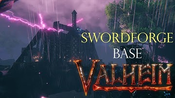 Swordforge Base in Mistland! Valheim builds
