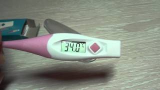 High Accuracy LCD Display Body Temperature Digital Thermometer Soft & Environmental HLFSDT01 screenshot 4