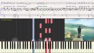 Танцы на стёклах - М.Фадеев (Ноты для фортепиано) (piano cover)