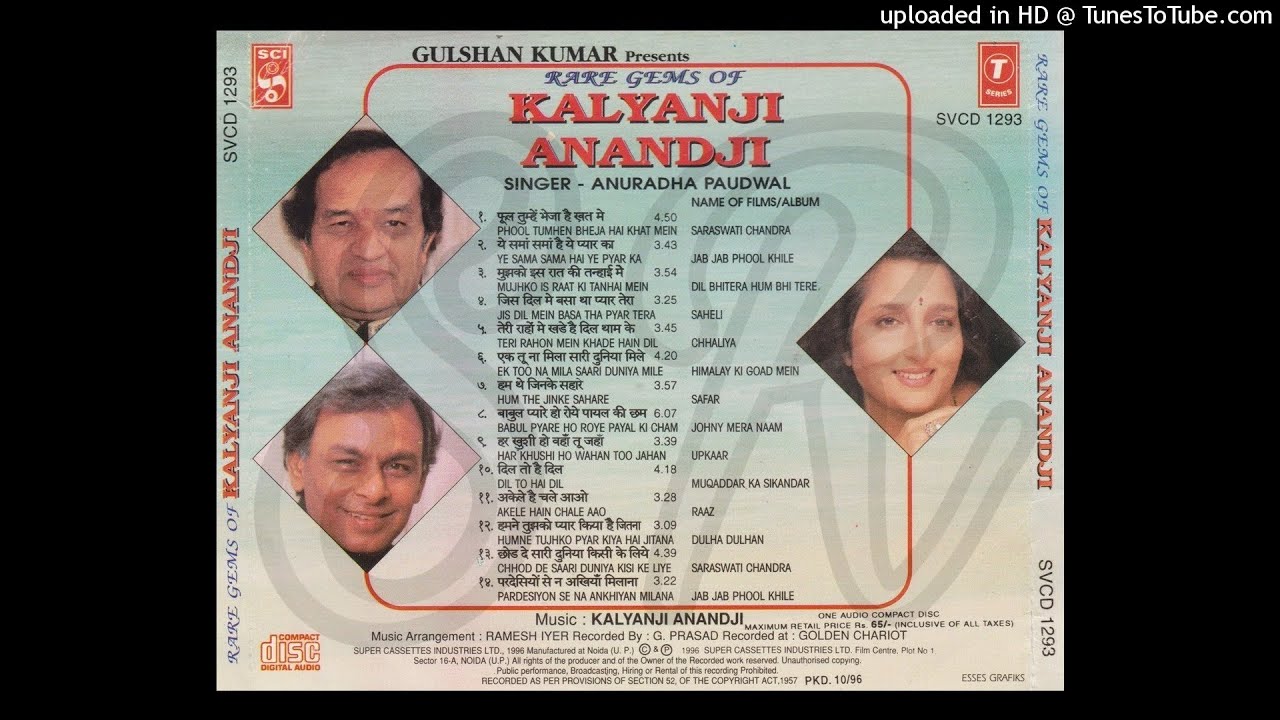 RARE GEMS OF KALYANJI ANANDJI BY ANURADHA PAUDWAL (SIDE B)