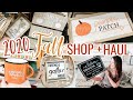 FALL 2020 SHOP WITH ME | farmhouse fall decor haul + fall decorating ideas