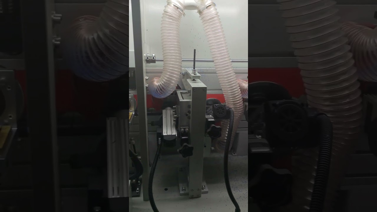 Straight Edge + Bottom Grooving Edge Banding Machine #automaticedgebanding #factory #automatic #cnc