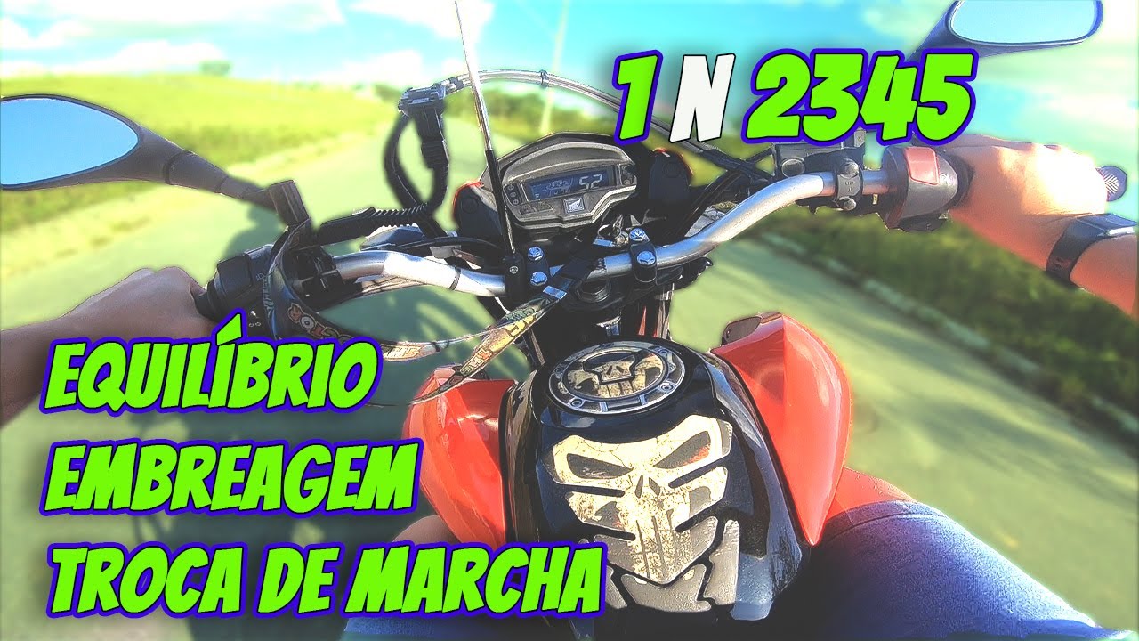 COMO ANDAR DE MOTO EQUILIBRIO E TROCA DE MARCHA - FÁCIL  - BROS 160