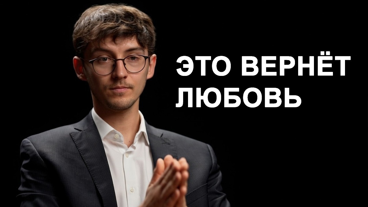 Почему разговоры не работают? Единственный способ вернуть любовь