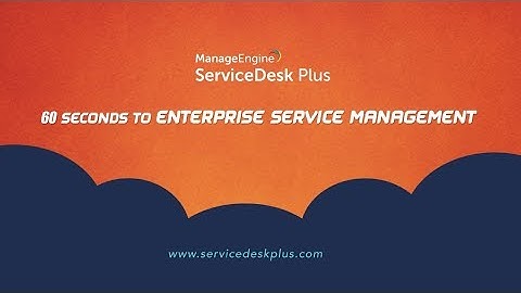 Enterprise Service Management (ESM) comes to ServiceDesk Plus