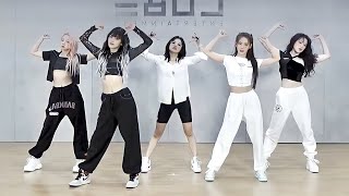 (G)I-DLE - TOMBOY Dance Practice Mirrored (zoom)