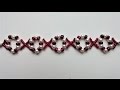 xoxo Beaded Bracelet.  Easy beginners bracelet. Beading tutorial