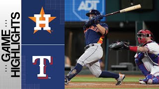 Astros vs. Rangers Game Highlights (9\/5\/23) | MLB Highlights