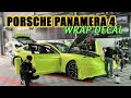 Wrap car  porsche panamera 4  wrap studio