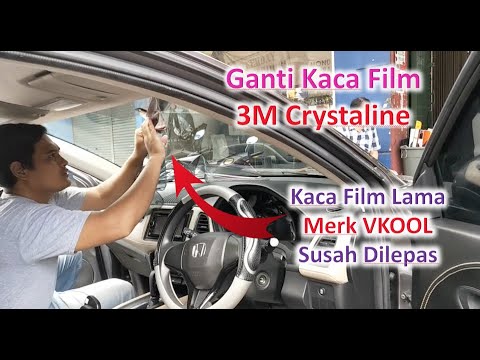 Pemasangan kaca film 3m mobil pada kaca depan sebaiknya menggunakan 20%-40%. Karena jika terlalu gel. 