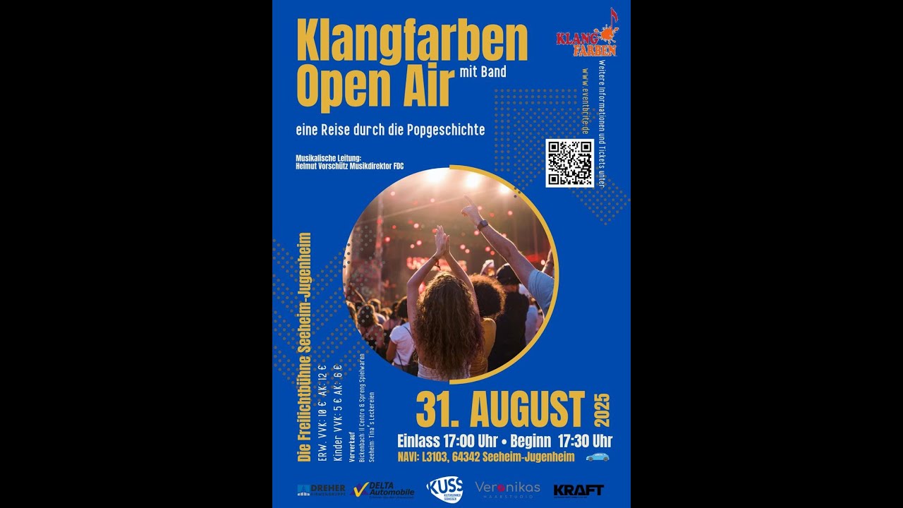 2025 Klangfarben Open Air Konzert Schuldorf (FullHD)