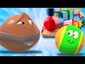 WonderBalls | Fun with Train Sound | Funny Cartoon for Kids | Cartoon Candy