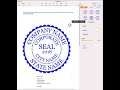 How to Stamp digital company seal on Pages document?