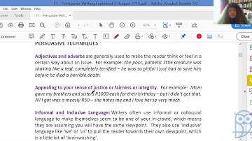 Live Lesson: Checkpoint 1 English Language - Persuasive & Argumentative Writing