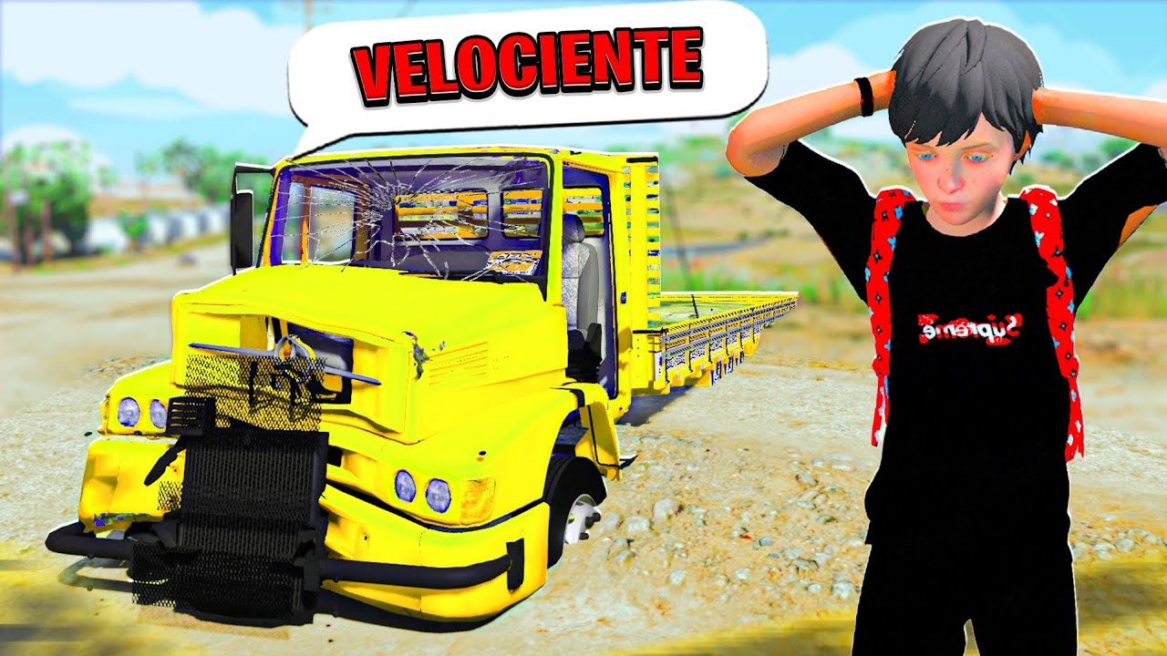 NIÑO DE 10 AÑOS ENCUENTRA UN CAMIÓN ENTERRADO EN GTA 5