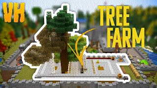 Create Gantry Tree Farm Ep86 Vault Hunters Modded Minecraft