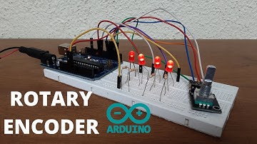 How to control LED brightness with Rotary Encoder and Arduino